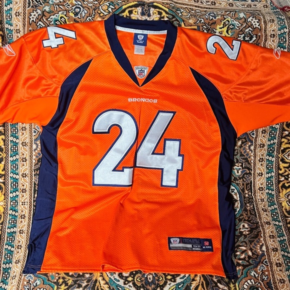 Reebok Other - Champ Bailey Broncos Embroidered Jersey